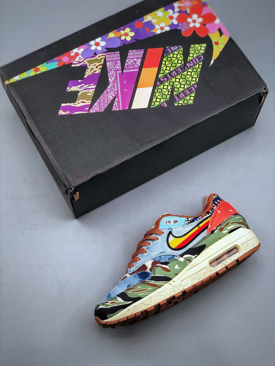 Nike Air Max 1 'Heavy Denim Floral' — vue 5
