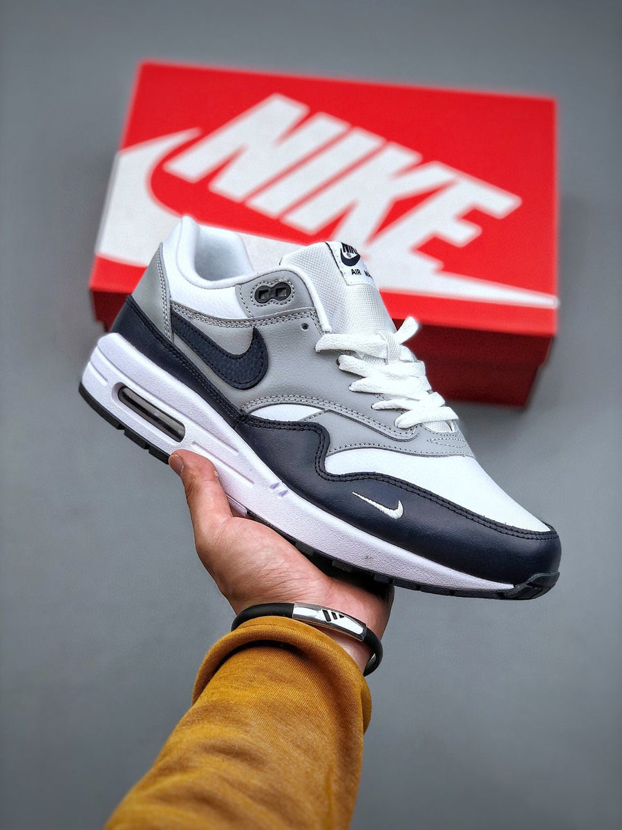 Nike Air Max 1 'Blanc Gris Anthracite Marine'