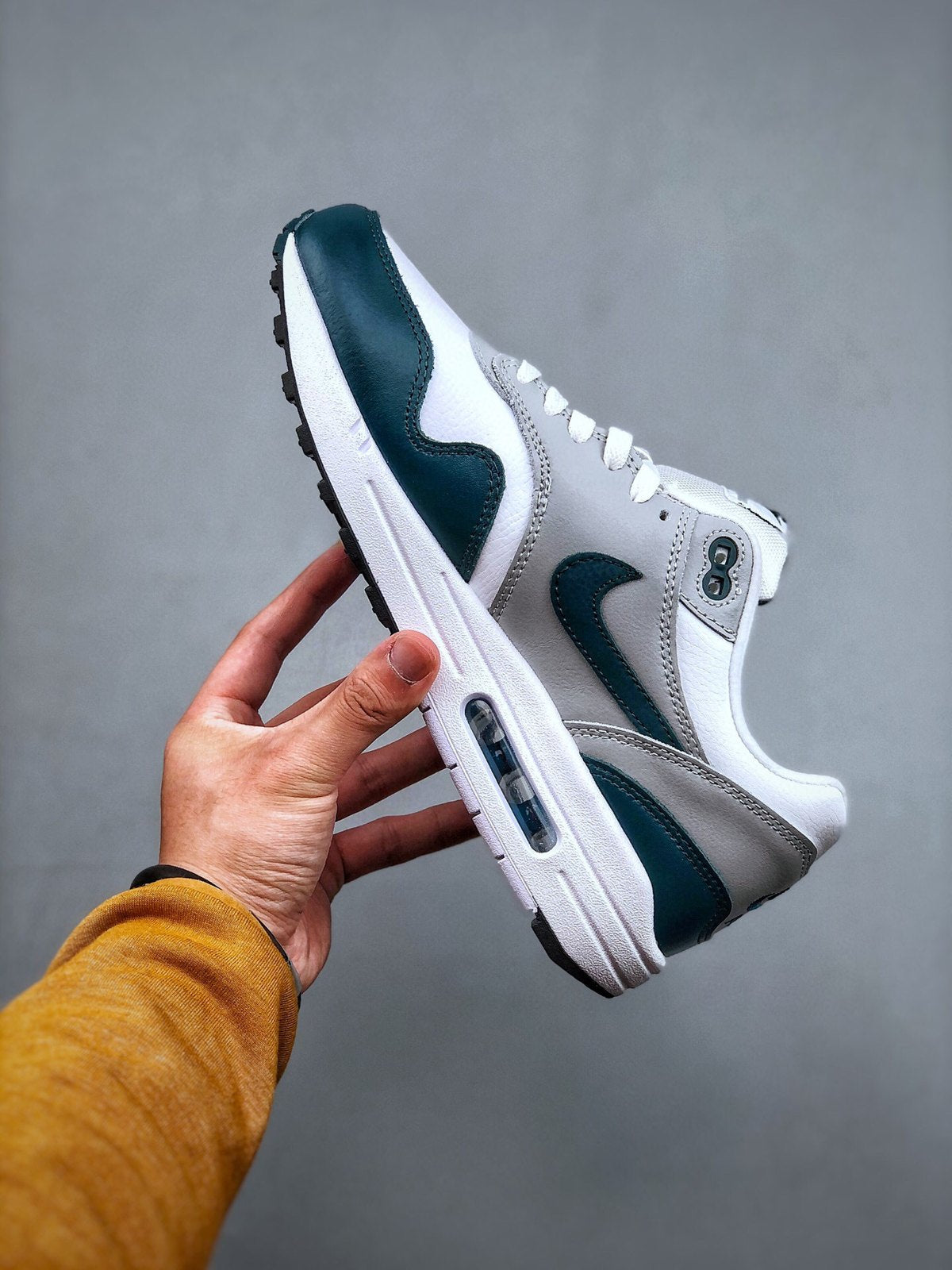 Nike Air Max 1 'Blanc Gris Bleu Canard' — vue 4