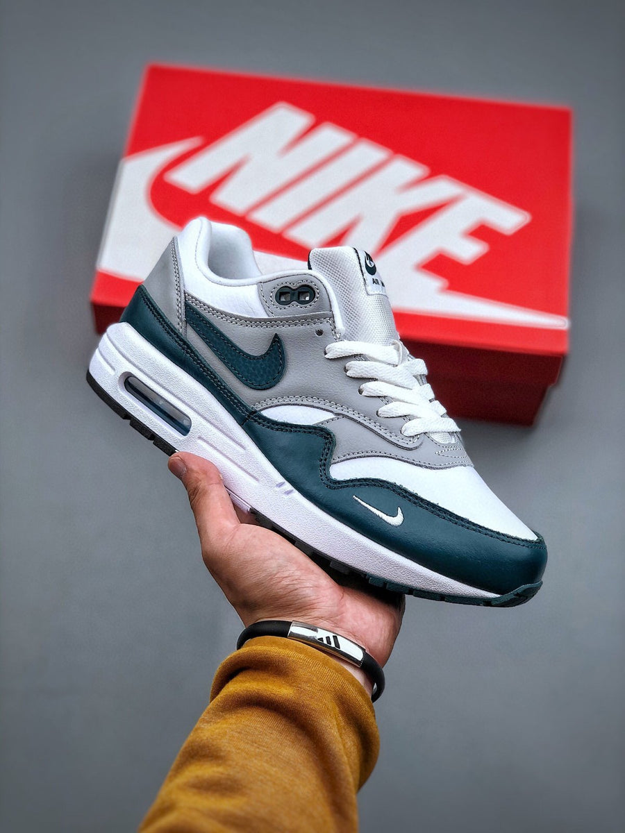 Nike Air Max 1 'Blanc Gris Bleu Canard'
