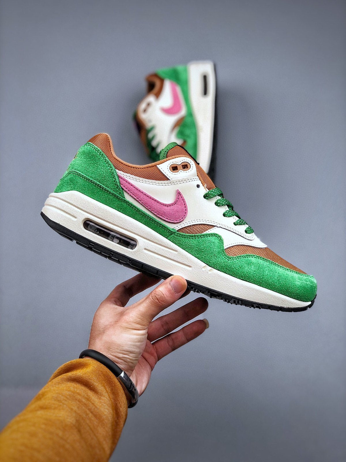 Nike Air Max 1 'Vert Rose Marron'
