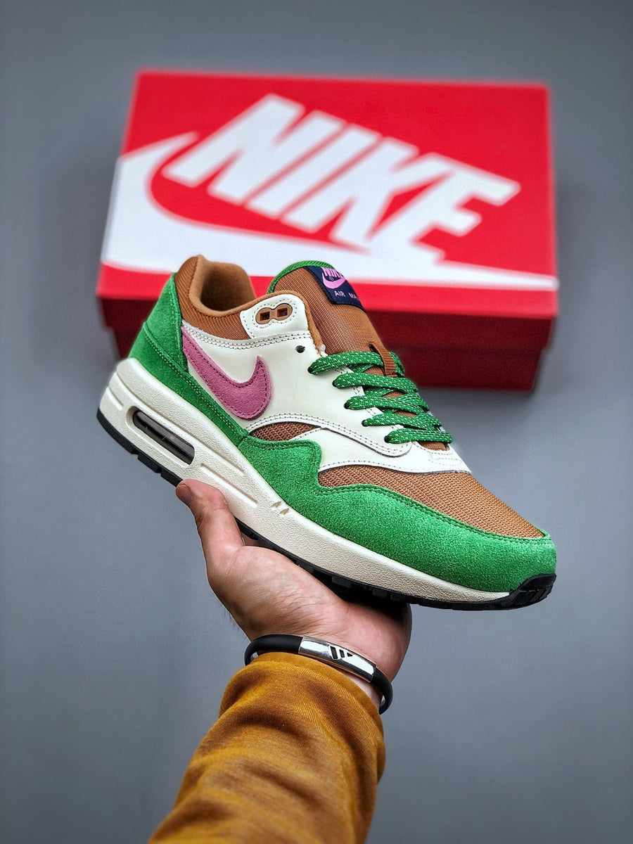 Nike Air Max 1 'Vert Rose Marron' — vue 2