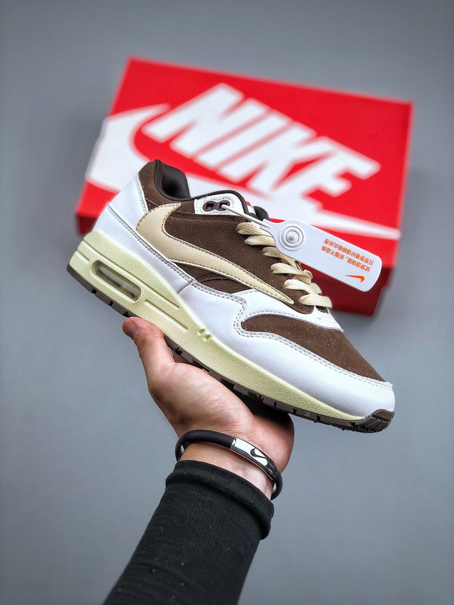 Nike Air Max 1 'Blanc Marron' — vue 2