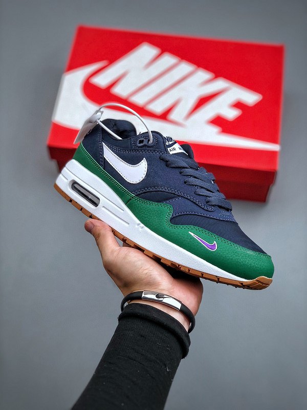 Nike Air Max 1 'Bleu Marine Vert'