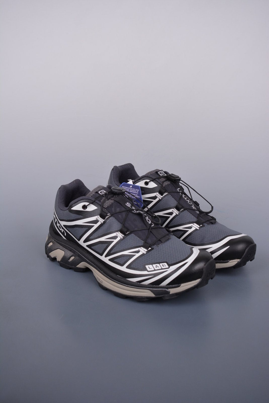 Sneakers XT-6 'Grey White Black' — vue 10