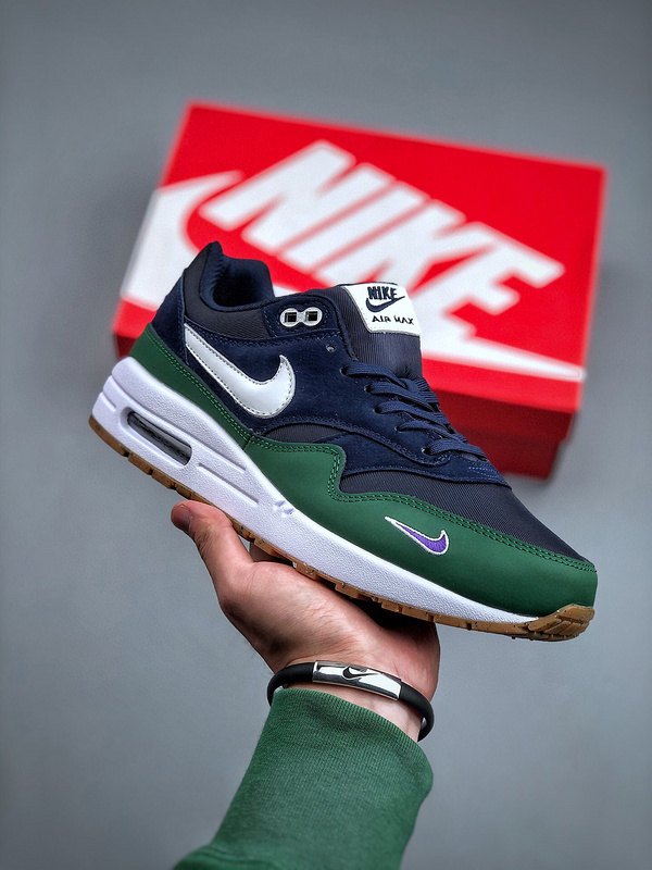 Nike Air Max 1 'Sketch Bleu Marine Vert' — vue 4