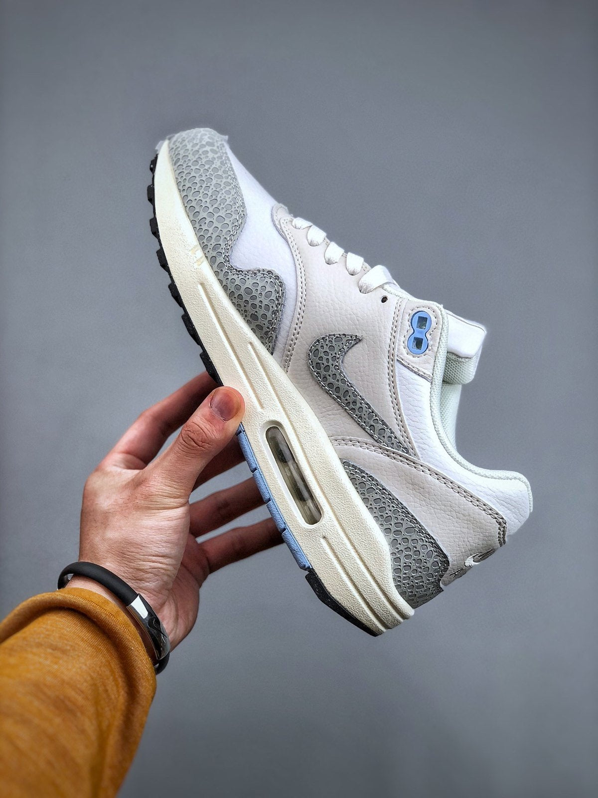 Nike Air Max 1 'Gris Bleu Ciel Clair' — vue 4