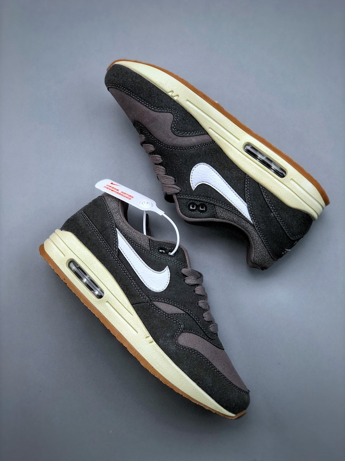 Nike Air Max 1 'Noir Marron Crème' — vue 2