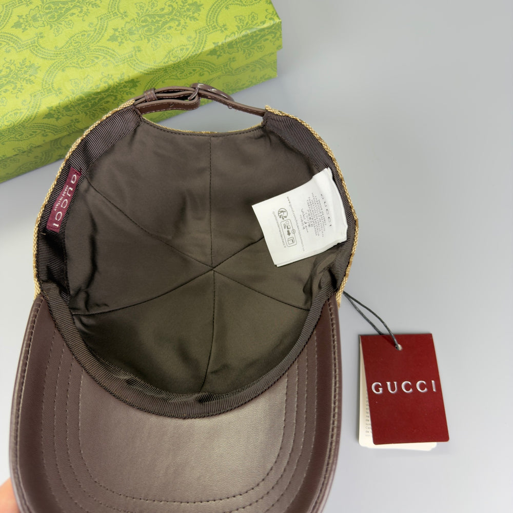 Casquette Marron G.