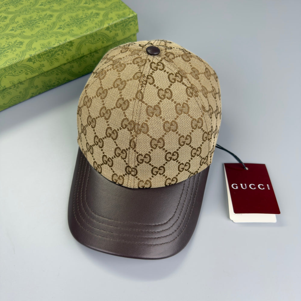 Casquette Marron G.