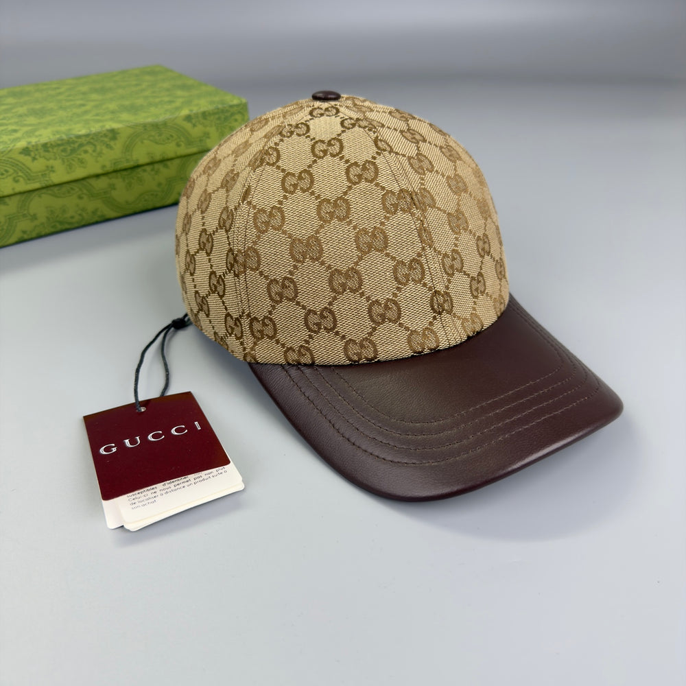 Casquette Marron G.
