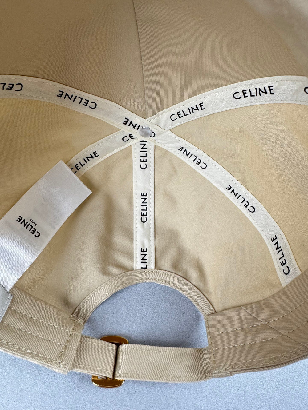 Casquette Céli. Beige