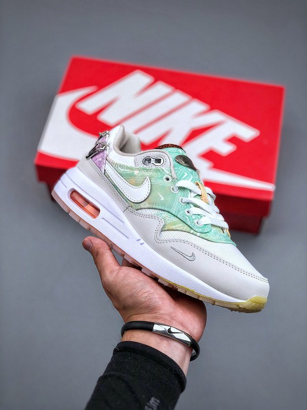 Nike Air Max 1 'Blanc Pastel Multicolore' — vue 4