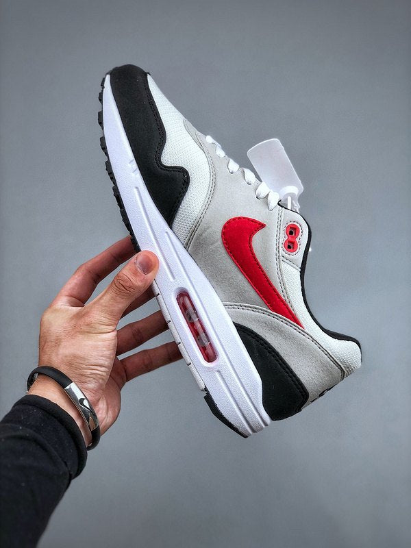Nike Air Max 1 'Blanc Rouge Noir'