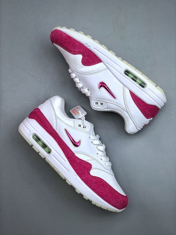 Nike Air Max 1 'Blanc Fuchsia' — vue 2