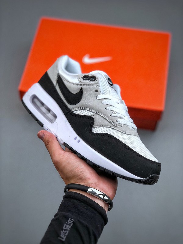 Nike Air Max 1 'Blanc Noir Gris Clair' — vue 4