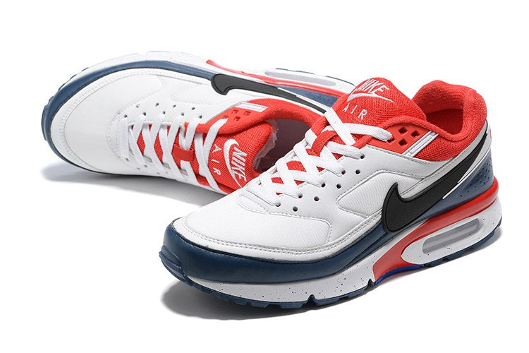 Nike Air Max BW 'Blanc Marine Rouge' — vue 4