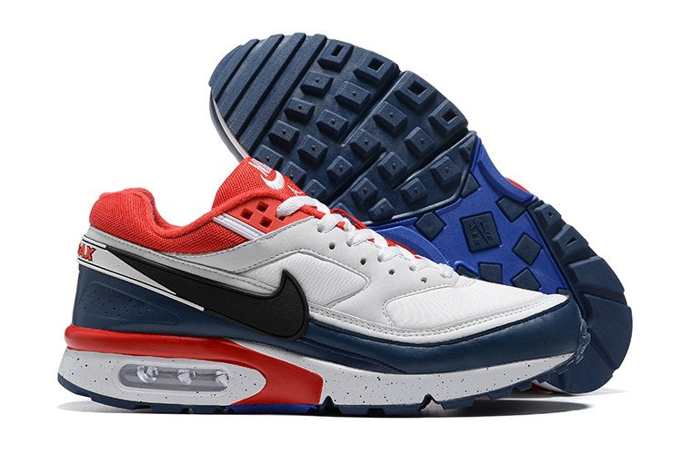 Nike Air Max BW 'Blanc Marine Rouge' — vue 5