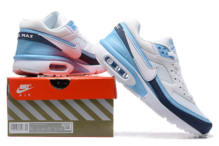 Nike Air Max BW 'Blanc Bleu Ciel Marine' — vue 6