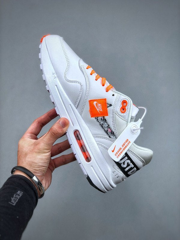 Nike Air Max 1 'Just Do It Blanc Orange'