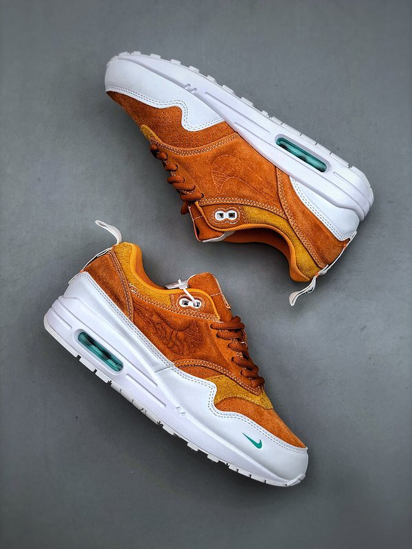 Nike Air Max 1 'Orange Daim' — vue 2