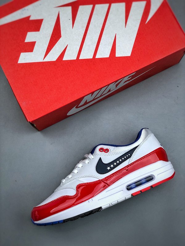 Nike Air Max 1 'Blanc Rouge Marine'
