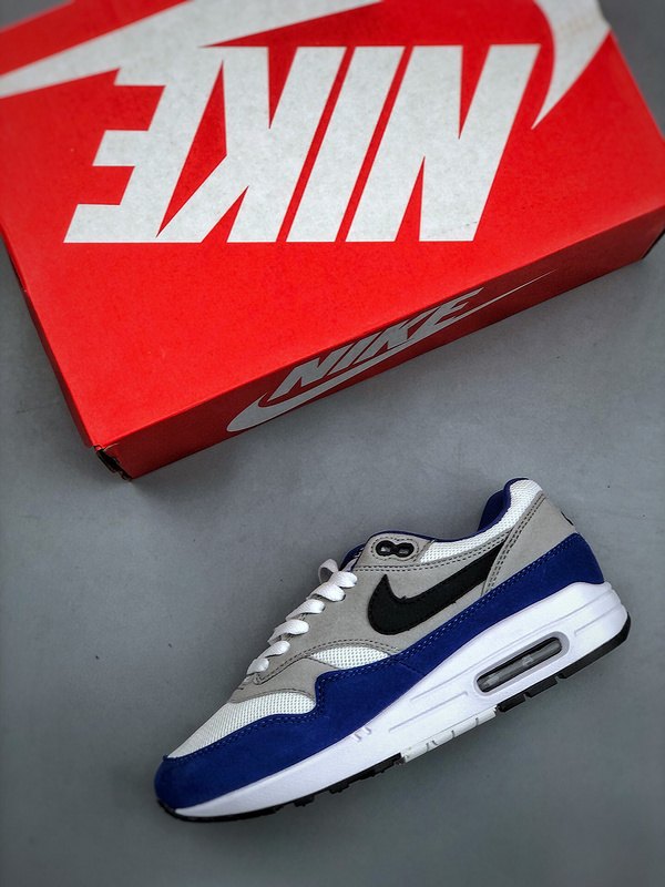 Nike Air Max 1 'Gris Bleu Roi' — vue 3