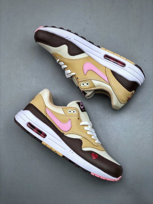 Nike Air Max 1 'Kaki Rose' — vue 2