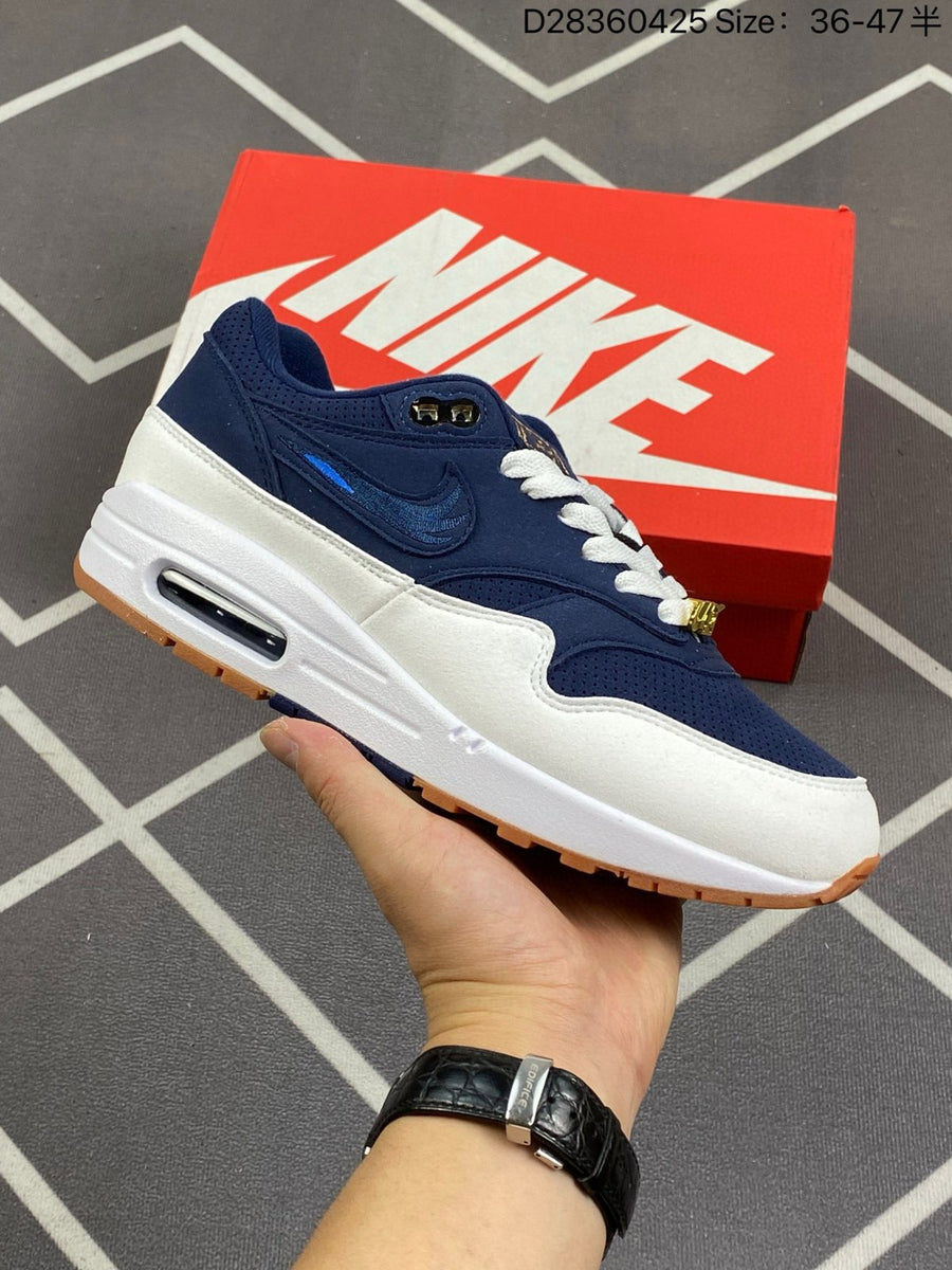 Nike Air Max 1 'Bleu Marine Brodé' — vue 4