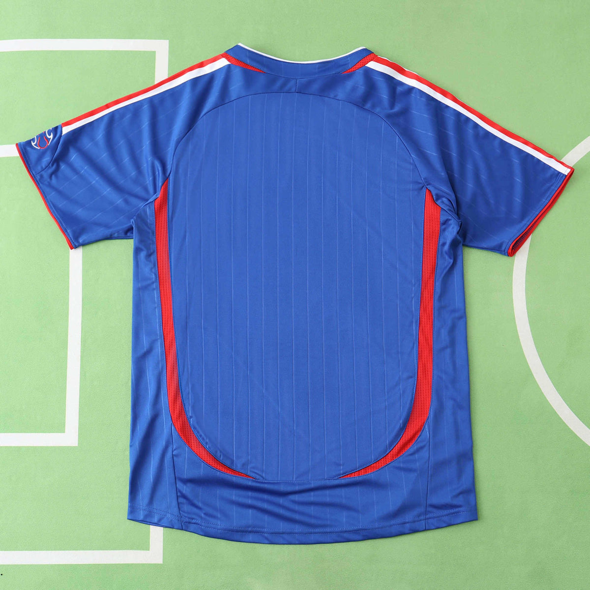 Maillot France 2006 Domicile Rétro — Édition Mondial 2006 — vue 2