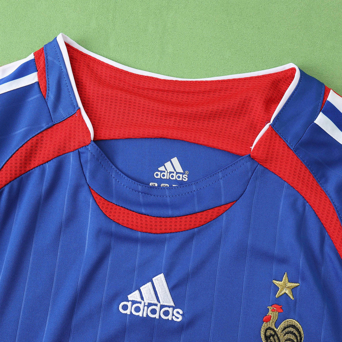 Maillot France 2006 Domicile Rétro — Édition Mondial 2006 — vue 3