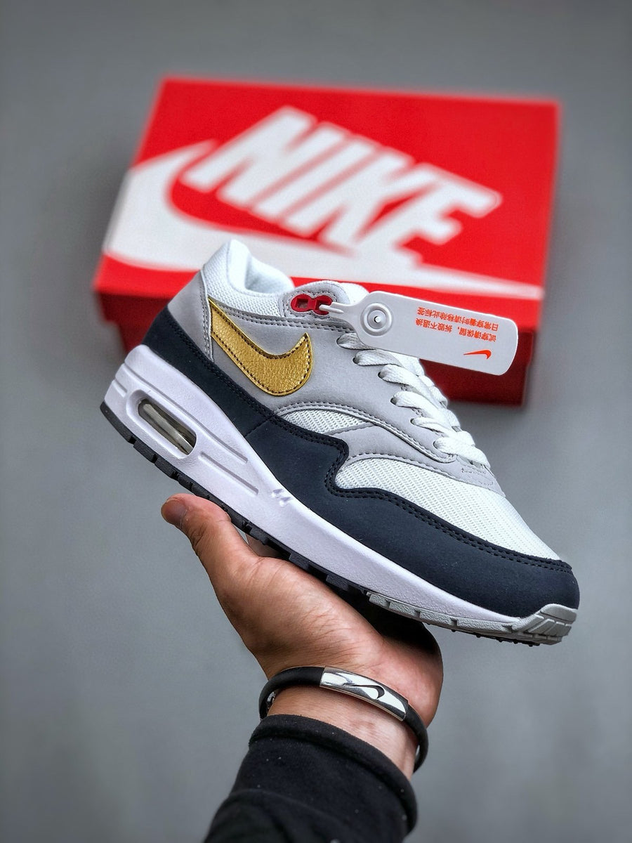 Nike Air Max 1 'Gris Marine Jaune' — vue 2