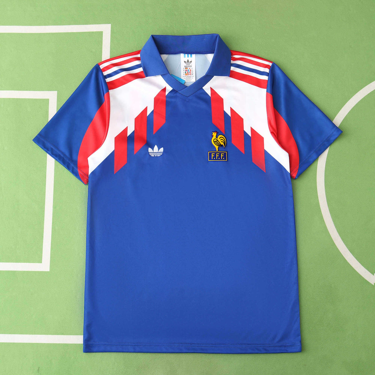 Maillot France 1990 Domicile Rétro — Pièce de Collection