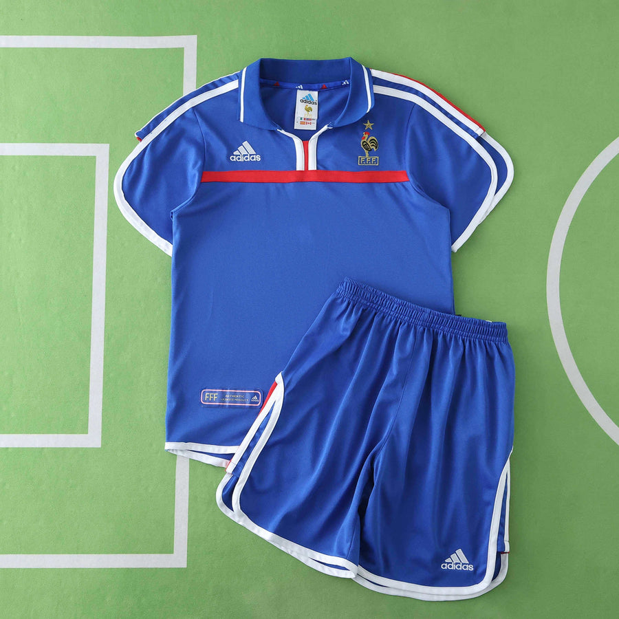 Ensemble Enfant France 2000 Domicile Rétro — Édition Euro 2000