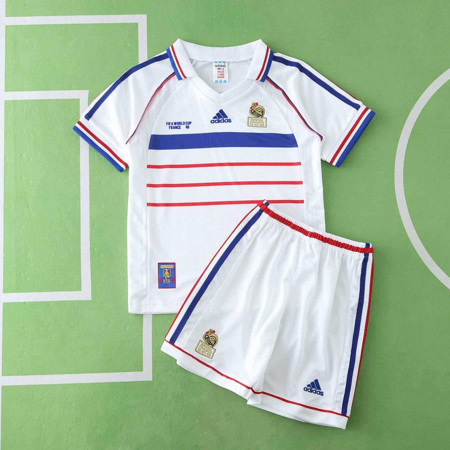 Ensemble Enfant France 1998 Extérieur Rétro — Édition Champions du Monde