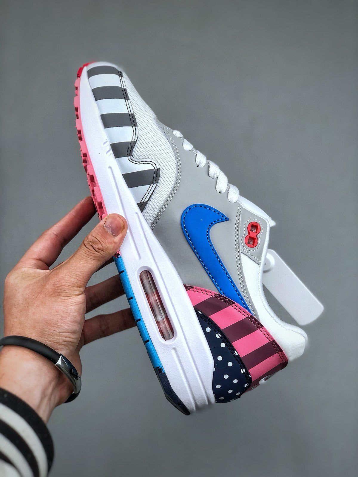 Nike Air Max 1 'Parra Blanc Multicolore' — vue 2