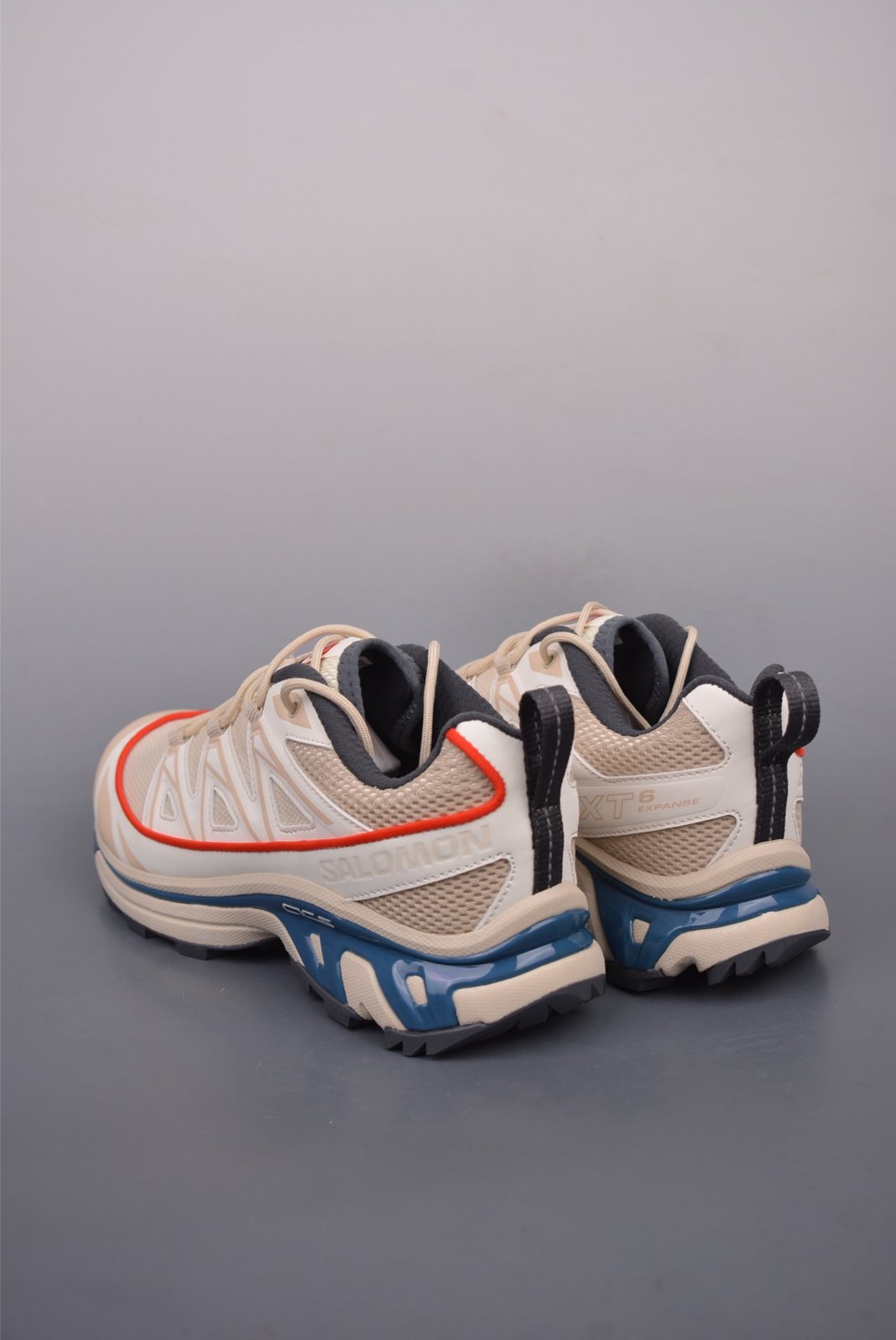 Sneakers XT-6 'Beige White Blue' — vue 6