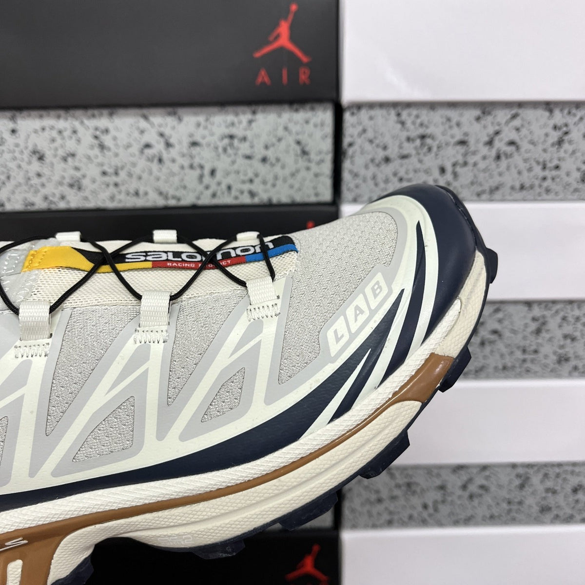 Sneakers XT-6 'White Navy' — vue 6