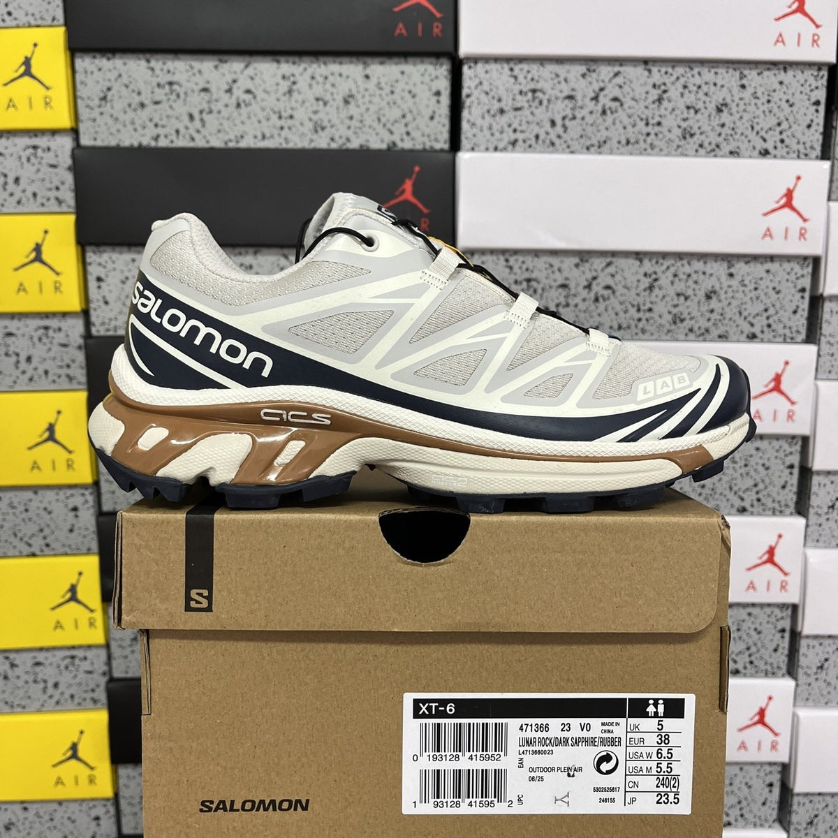 Sneakers XT-6 'White Navy' — vue 8