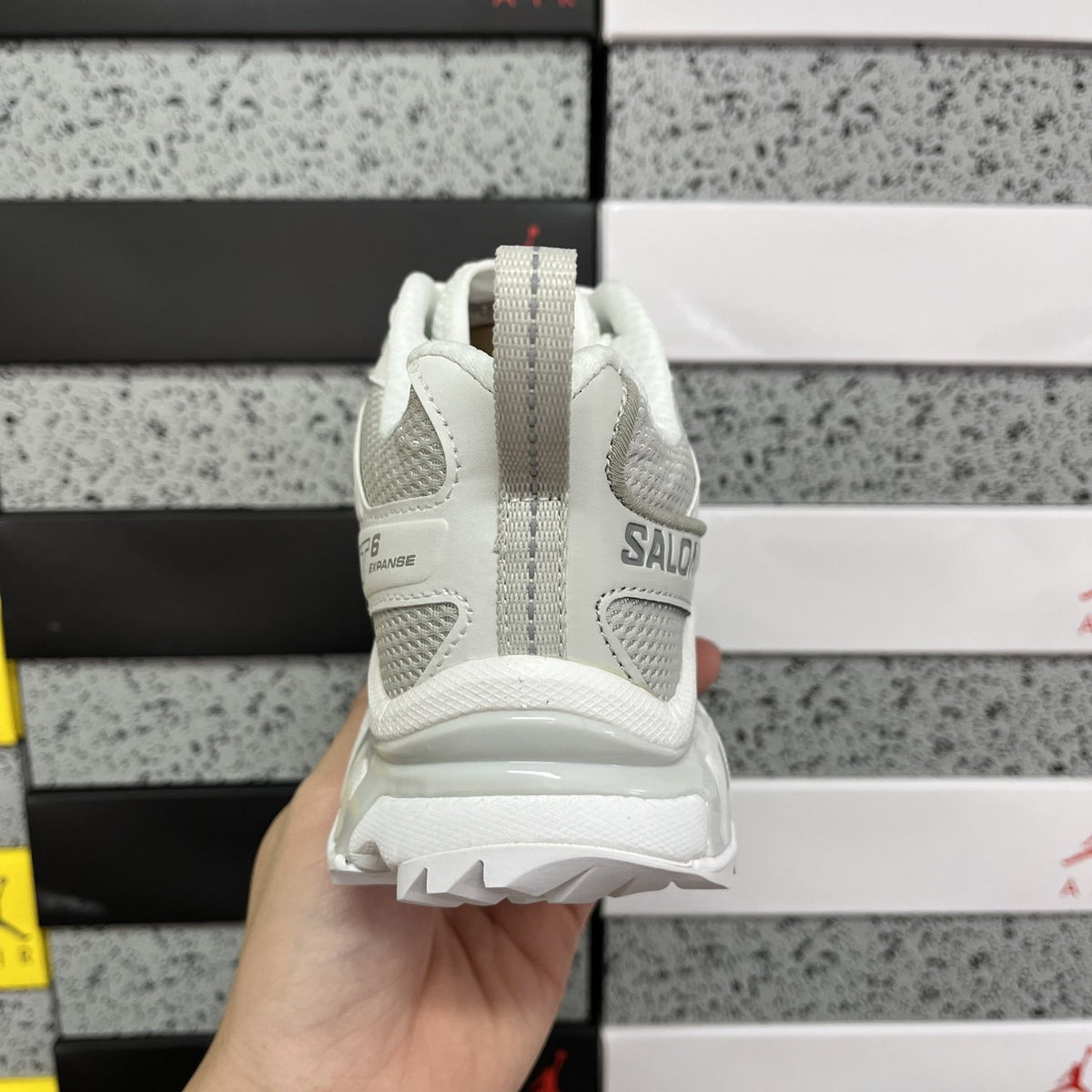 Sneakers XT-6 'White Lunar Rock' — vue 3