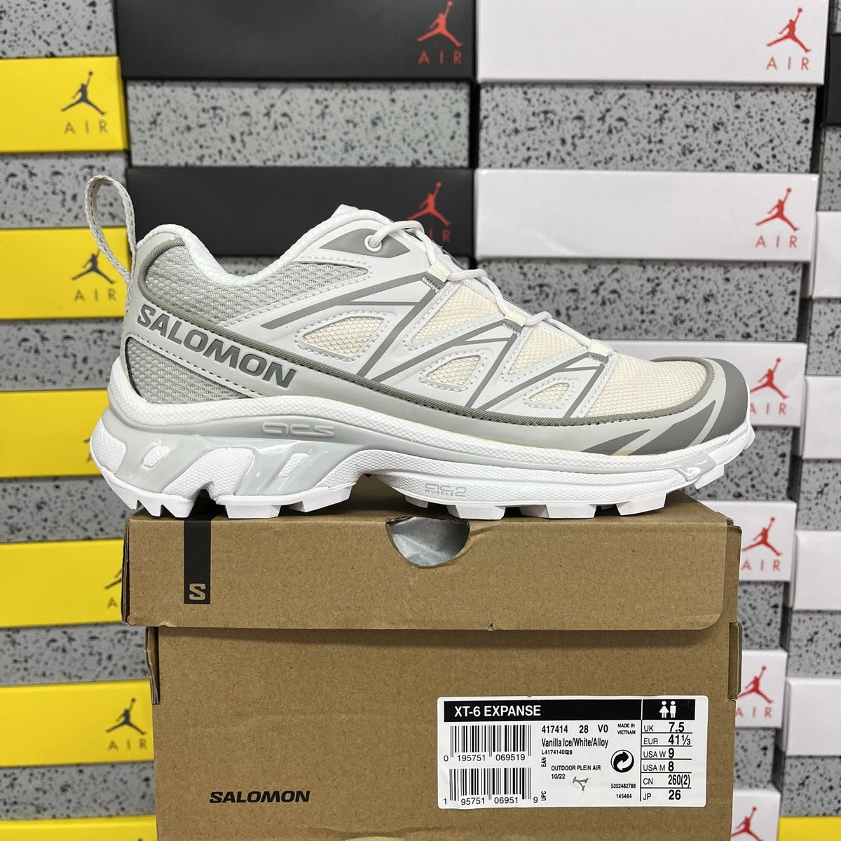Sneakers XT-6 'White Lunar Rock' — vue 8