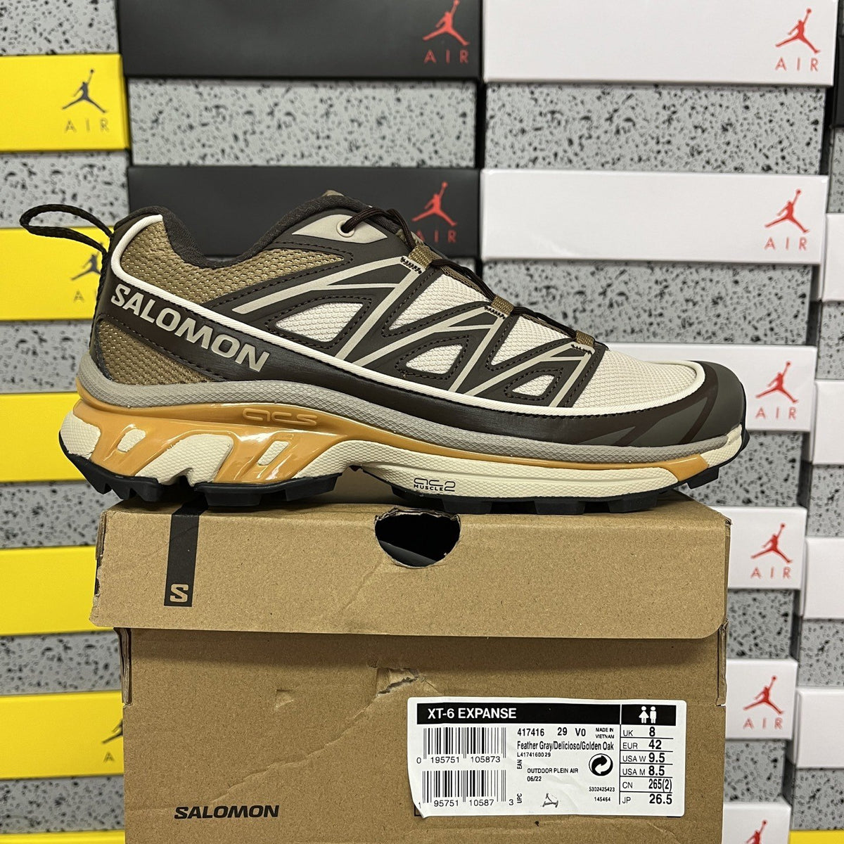 Sneakers XT-6 'Khaki Gold' — vue 8