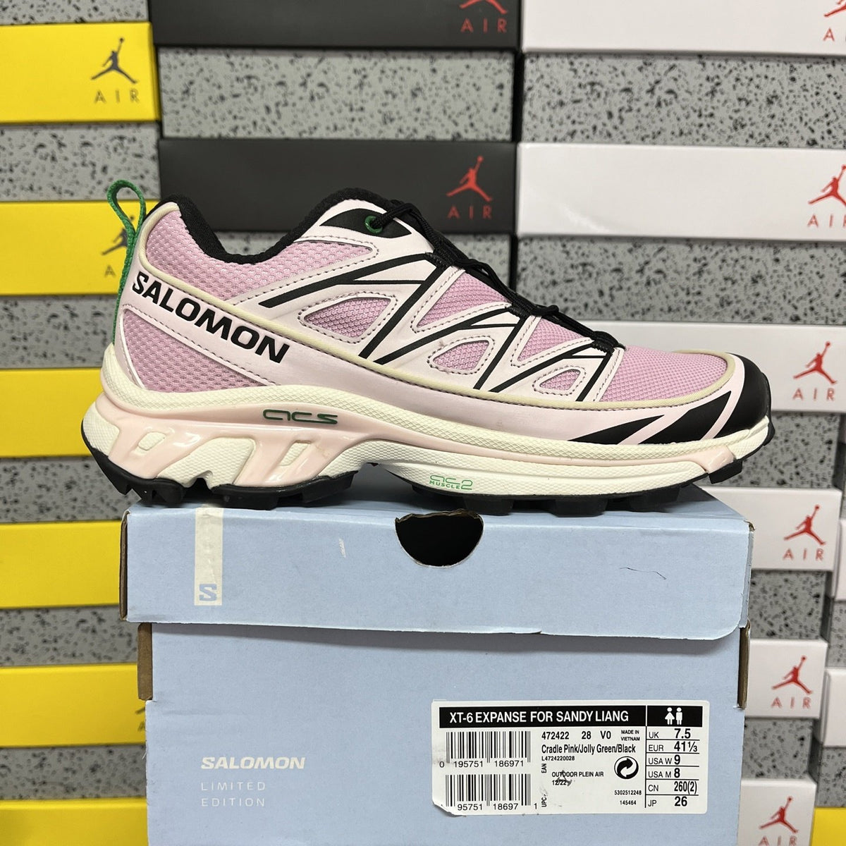Sneakers XT-6 'Black White Pink' — vue 6