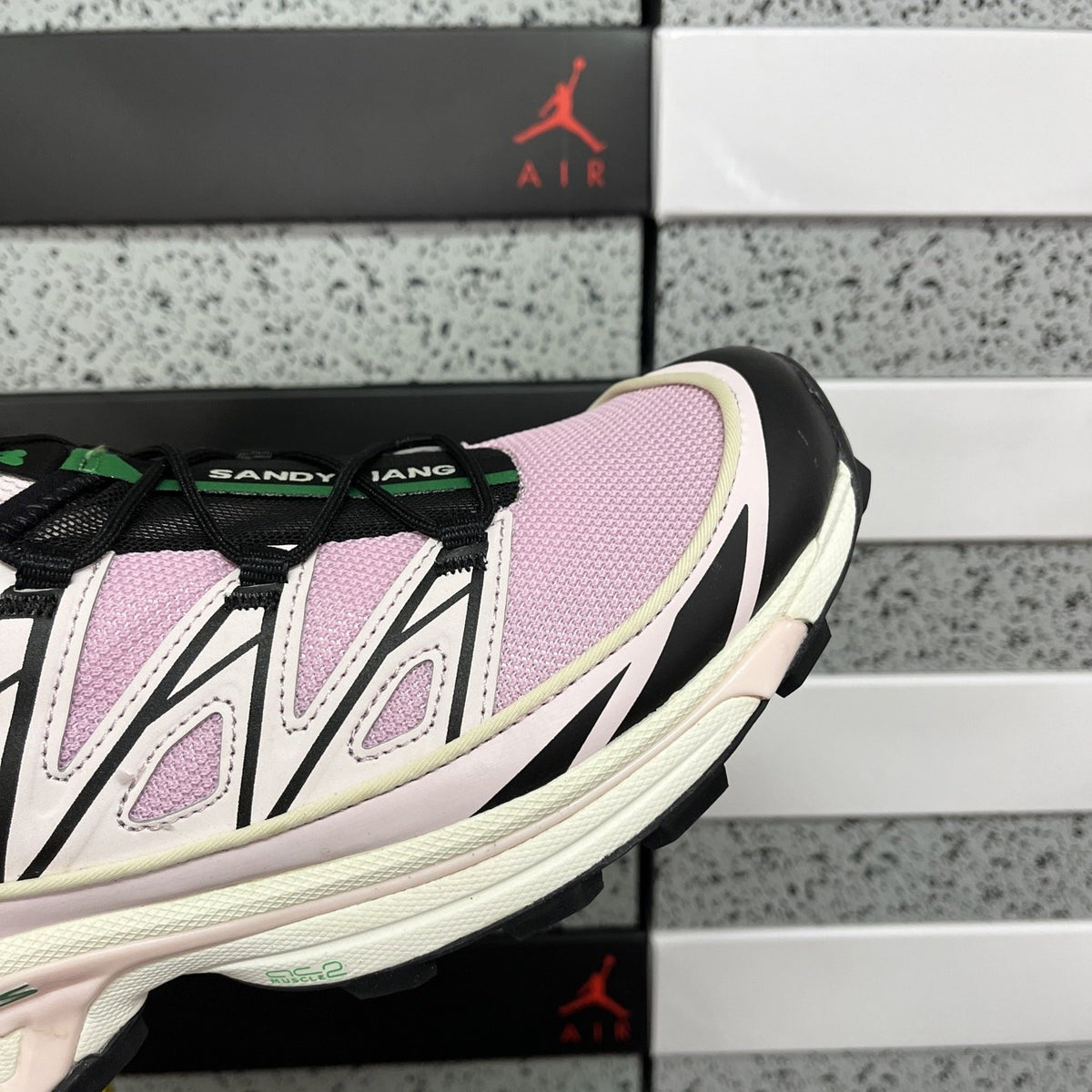 Sneakers XT-6 'Black White Pink' — vue 7