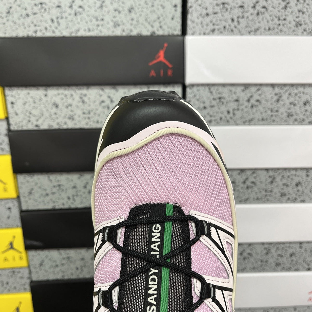 Sneakers XT-6 'Black White Pink' — vue 8