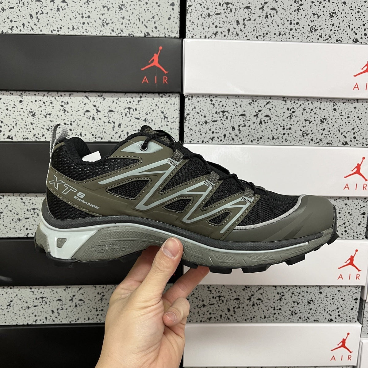 Sneakers XT-6 'Black Grey Peat'