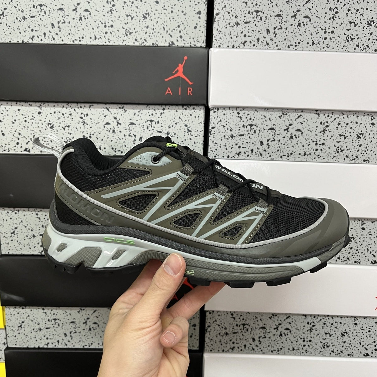 Sneakers XT-6 'Black Grey Peat' — vue 9