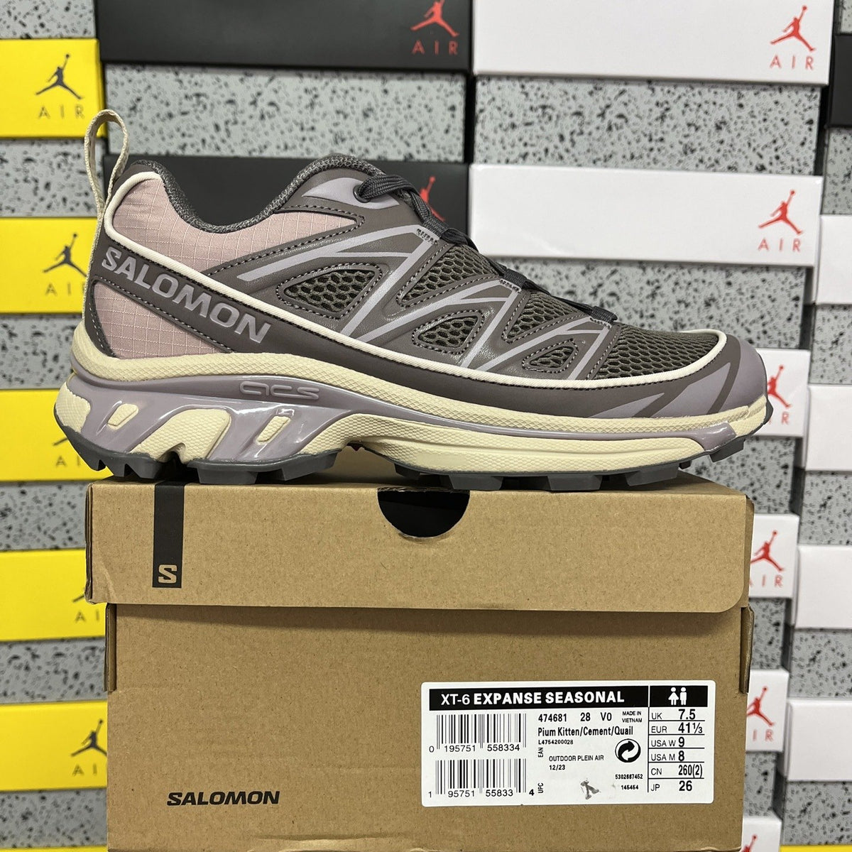Sneakers XT-6 'Light Brown Taupe' — vue 8