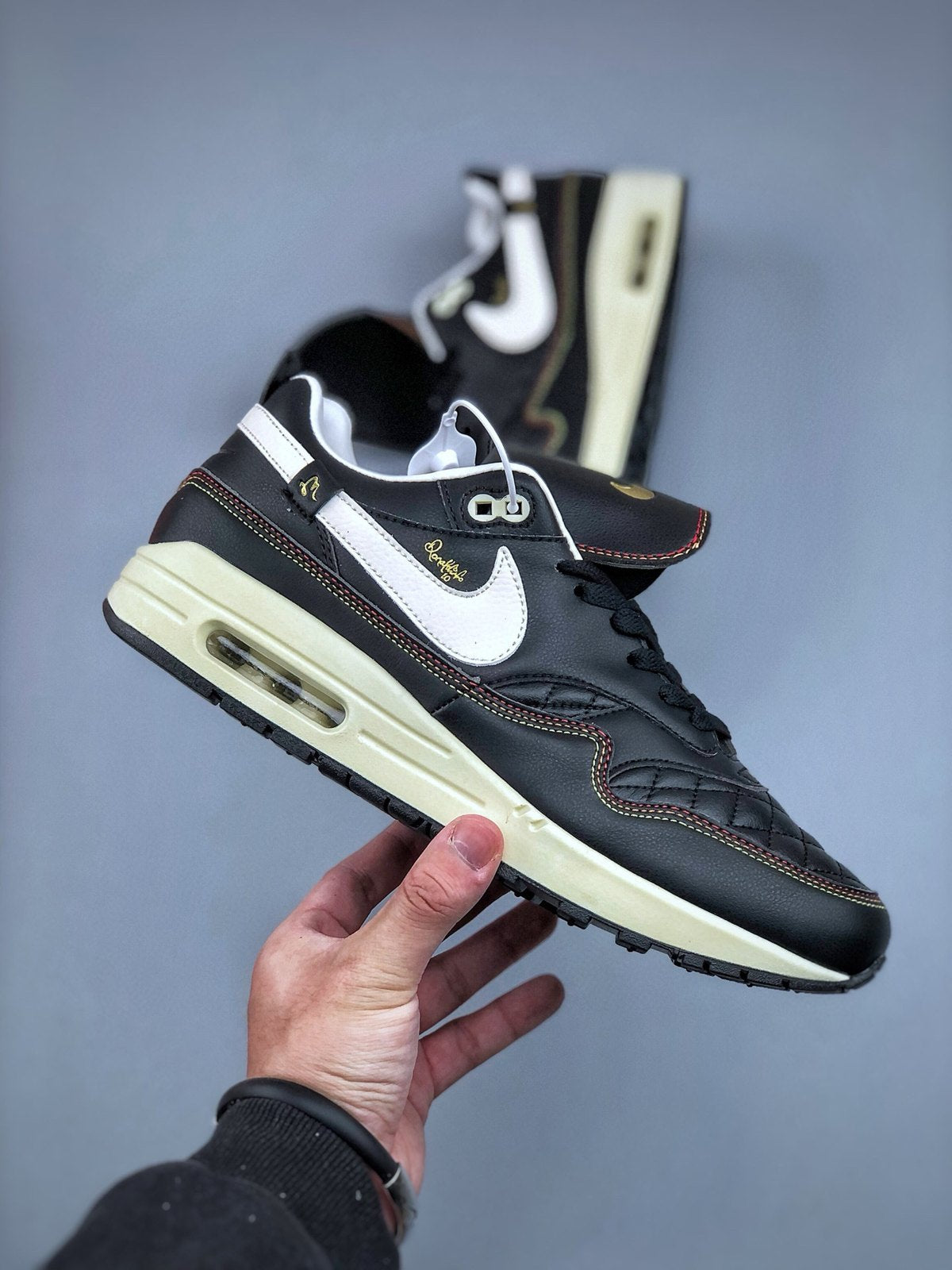 Nike Air Max 1 'Noir Croco' — vue 4