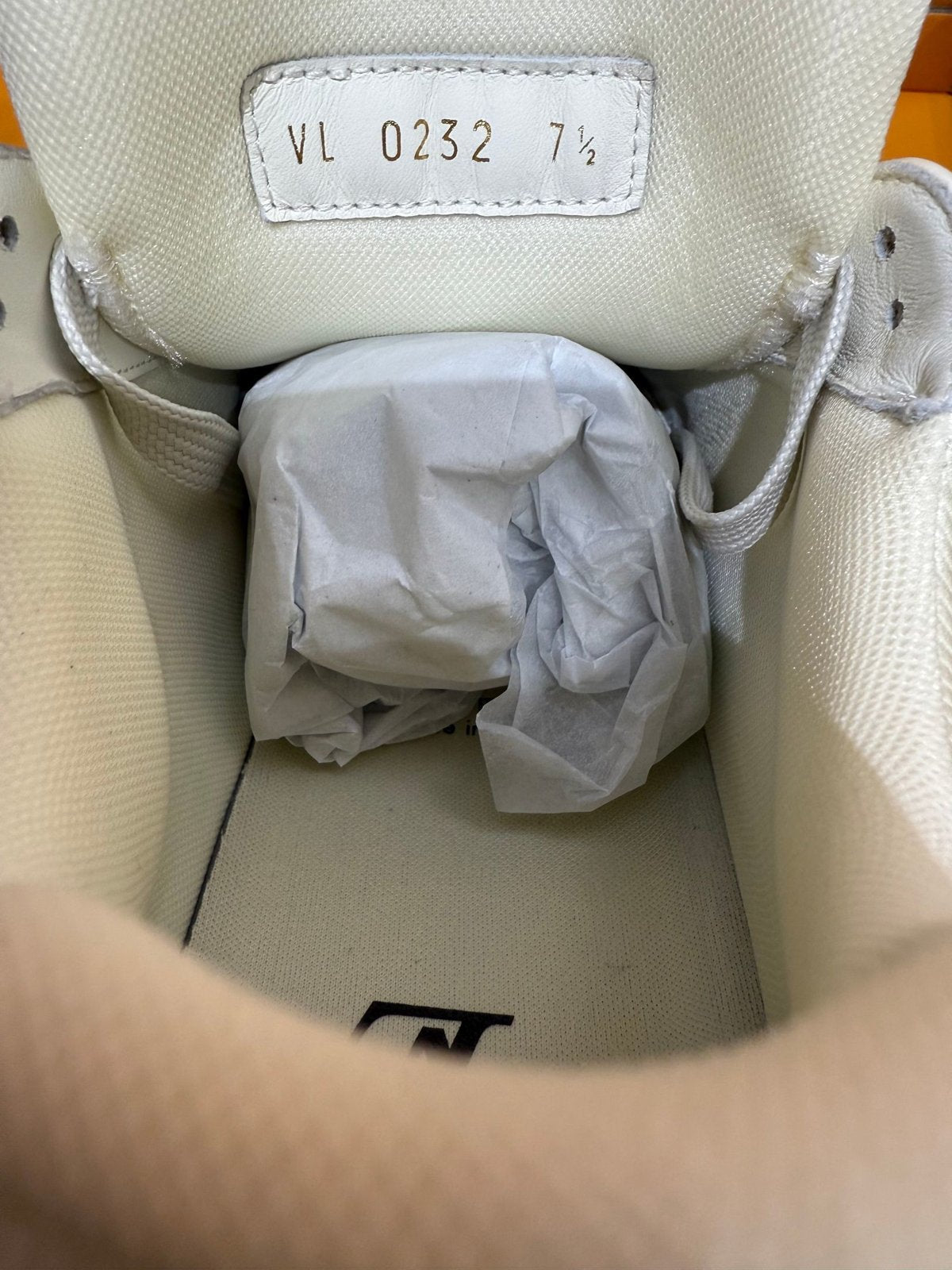 Sneakers Trainer 'Blanc Argent' — vue 6